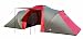 HIGH PEAK Familien Vis a Vis Zelt Como 8(12192), rot/beige