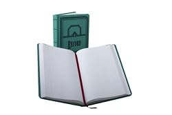 Boorum & Pease Record/Account 12 1/8 x 7 5/8 Inch 500-Page Record Rule Book (66500R)