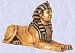 sphinx statue Egyptian lion Cat replica sculpture new (Digital Angel Decor)