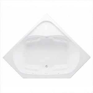 Lasco 3860621 60"x60"x22" Jetted Whirlpool Tub Wht