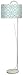 Shady Lady Curve Appeal Sandstone Finish Iron Floor Lamp