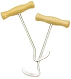 Perri's Boot Pulls with Wooden Handles, One Size