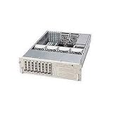 SUPERMICRO CSE-833T-550B 3U Chassis 550W 8 SATA Bays E-ATX with RM Kit System Cabinet - Black