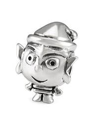 Ohm Elf Christmas European Charm Bead