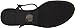 Anne Klein Sport Women's Kingster Thong Sandal,Black,10 M US
