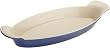 Le Creuset Heritage Enameled Cast-Iron 8/9-Quart Fish Gratin, Cobalt