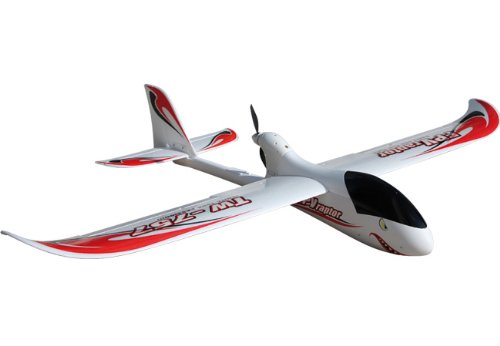 2.4Ghz 4-Channel Radio Remote Control Electric FPV Raptor Skyrider 1.6 meter Wingspan RC Airplane Glider RTF w/Brushless Set up + EPO Durability On Sale