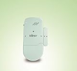 GSI Super Quality Indoor Slim Magnetic Alarm High Output Siren - Protects Doors, Windows, Gates, Closets, Cabinets Etc. - Led Light Flashing When Alarm Is On - Great Security Device