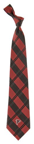 Atlanta Falcons Woven Plaid Necktie