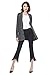 Knitbest Women's Long Boyfriend Pocket Knitwear Sweater Cardigan