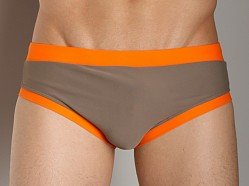 Go Softwear Swim Brief  C-Ring Cappuccino/Orange 