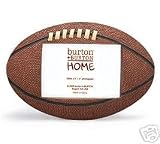 Review Burton & Burton  / Football Shaped Picture Frame - Perfect for Sports Team Photo!