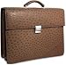 Genuine Ostrich Elite Briefcase