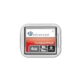 Centon 80X CF Type 1 - 4 GB Flash Card 4GBACF80X (Silver)