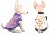 Bling Multi Necklace Dog Pet T-Shirt Tee Apparel Clothing - FREE SHIPPING !