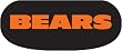 Chicago Bears Eyeblack Strip Face Decoration NFL Football Fan Shop Sports Team Merchandise