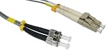 Max Value 62.5/125 Duplex Fibre Cable,LC - ST,10 Mtr