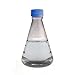 Nalgene Sterile Disposable Erlenmeyer Flask With Vented Closure, Plain-Bottom, PETG, 250mL (Case of 12)