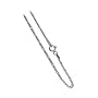 Italian Sterling Silver 1.5 MM Figaro Link Chain 16" 18" 20" 22" 24" 30" Necklace