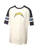 San Diego Chargers White Touchback Crew T-shirt