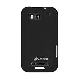 Amzer Silicone Skin Jelly Case for Motorola DEFY MB525 - Black