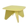 Surfin' Coffee Table - Leaf/ Clear (31.5x31.5x19")