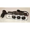 USB KFZ Lade Adapter Ladeger�t + 3x Zigarettenanz�nder