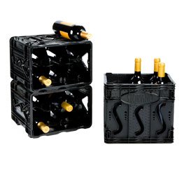6-Bottle Storvino Wine Crate 11-3/4