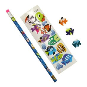 Childrens Toyshop  Toys : Tropical Fish Stationary