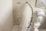 Low Profile Curved Shower Rod - Chrome