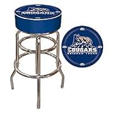 Brigham Young University Padded Bar Stool - Game Room Products > Pub Stools > NCAA - Colleges