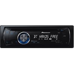 Pioneer DEH 6100 BT CD-MP3-Tuner (Bluetooth, Front-USB,Front -Aux, Apple iPod-Direktsteuerung)