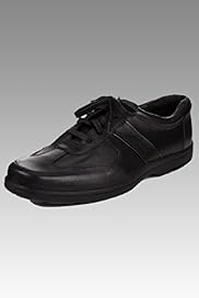 Airflex Comfort Leather Lace Up Trainers