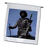31bB33fF3zL. SL160  USA, Alaska, Sitka. Prospector Statue   US02 DPB0078   Douglas Peebles   12 X 18 Inch Garden Flag