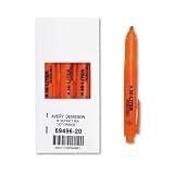 AVERY-DENNISON / Hi-liter retractable highlighter, pen-style, chisel tip, orange / AVE59496 / Sold as 1 Dozen (12) / Mfr Part # 59496 \*/ Hi-liter retractable highlighter, pen-style, chisel tip, orang