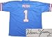 Warren Moon Houston Oilers Blue Reebok Gridiron Jersey