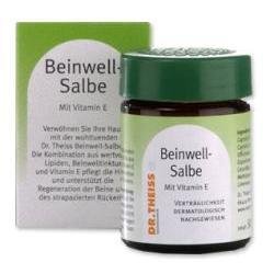 Dr. Theiss Beinwell Salbe (Comfrey Salve with Vitamin E) 3.5oz salve by Naturwaren