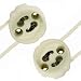 Onite GU10 LED Lamp Socket GU10 Base Halogen Socket 250V 2A GU10 with Wire Leads (GU10 SOCKET * 2PCS)