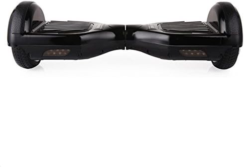 SUOKU Lighting Auto Two-wheel Smart Self Balancing Scooters Drifting Board Skateboard Electric Unicycle for Kids & Adults (Black)