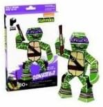Paper Punk Teenage Mutant Ninja Turtle TMNT Donatello Pizza Build Your Own Paper Action Figure Toy Nickelodeon