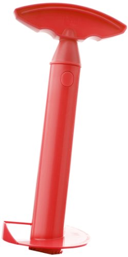 VacuVin 4852160 Ananasschneider J-Hook, rot Preisvergleich