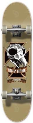 Tony Hawk Birdhouse Gold Skull Skateboard Deck Complete New Sale