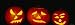 Jack O' Lantern Lit Up at Night, Vermont, New England, USA Photographic Poster Print by Panoramic Images, 36x12
