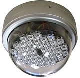 (556 Square Foot Illuminator - Indoor - IR360 Infrared Illuminator, 48 pcs Large IR LEDs, 160° Light Angle, 556 Sq Ft Indoor IR Illumination, Ceiling Mount