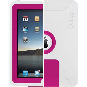 OtterBox Defender Series Case for Apple iPad - Pink/White