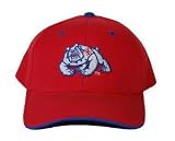 NCAA New Fresno State Bulldogs Fitted College Hat - Red, 7 3/8