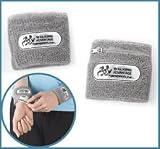 Reflective Terry Wrist Band W/ Zip Pouch
