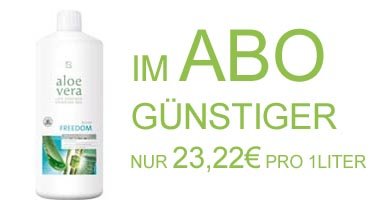 LR-Lucky ABO Aloe Vera Trink-Gel Freedom Preisvergleich