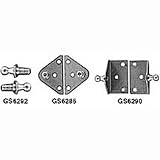 10 MM Ball Stud With Threaded Shaft General Nautalift Mounting Brackets Ball Stud