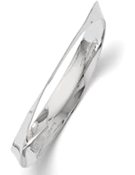Leslies Sterling Silver Polished Twisted Slip-on Bangle